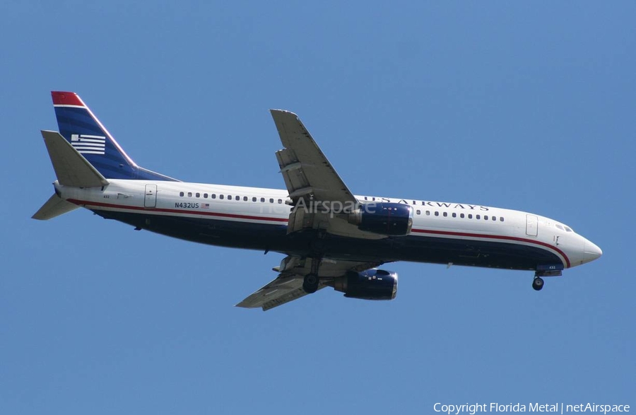 US Airways Boeing 737-4B7 (N432US) | Photo 337248