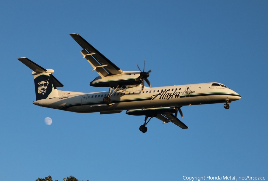 Alaska Airlines (Horizon) Bombardier DHC-8-402Q (N434MK) | Photo 295065