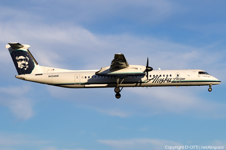 Alaska Airlines (Horizon) Bombardier DHC-8-402Q (N434MK) | Photo 181786