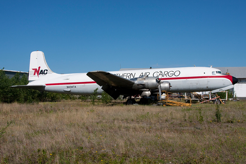 Northern Air Cargo Douglas DC-6BF (N434TA) at  Fairbanks - International, United States