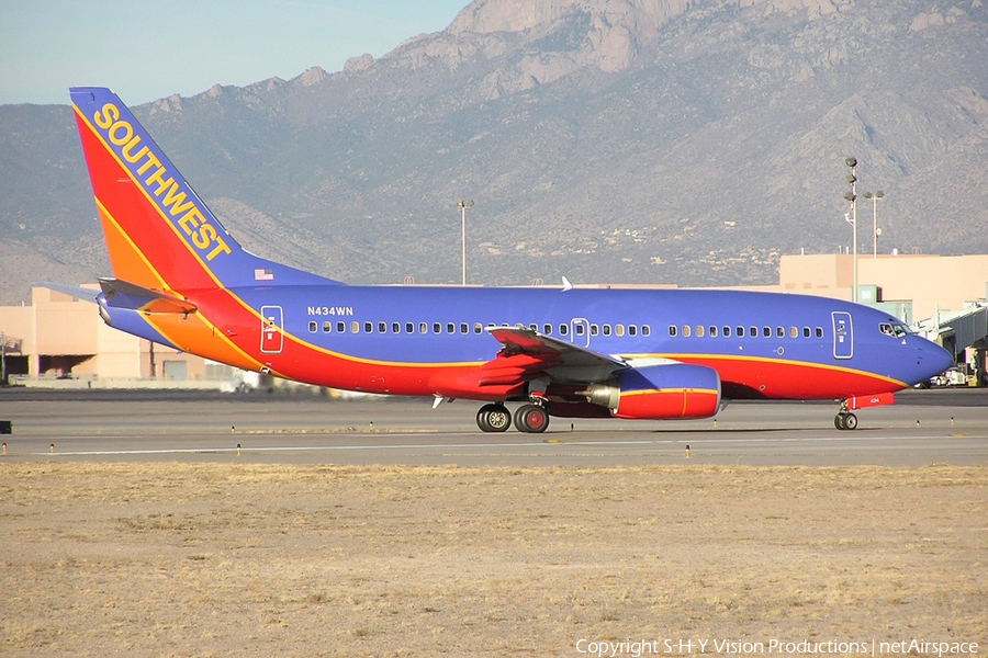 Southwest Airlines Boeing 737-7H4 (N434WN) | Photo 551