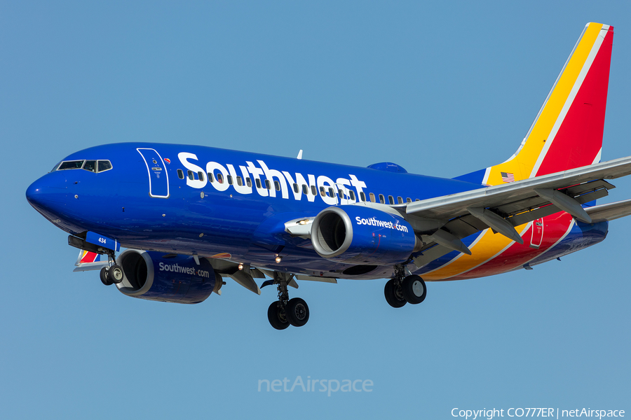 Southwest Airlines Boeing 737-7H4 (N434WN) | Photo 264281