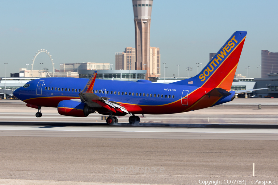 Southwest Airlines Boeing 737-7H4 (N434WN) | Photo 59667