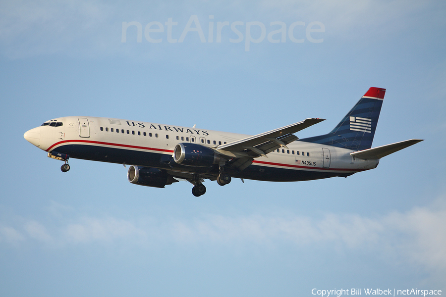 US Airways Boeing 737-4B7 (N435US) | Photo 383389