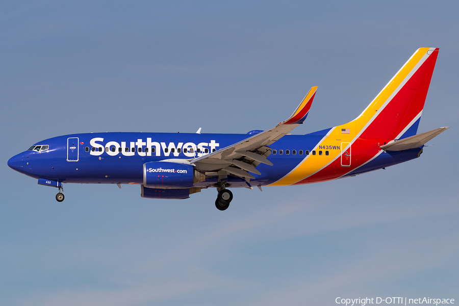 Southwest Airlines Boeing 737-7H4 (N435WN) | Photo 196939