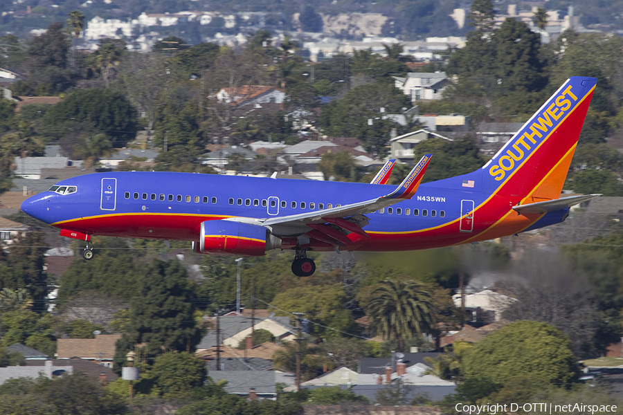 Southwest Airlines Boeing 737-7H4 (N435WN) | Photo 335342