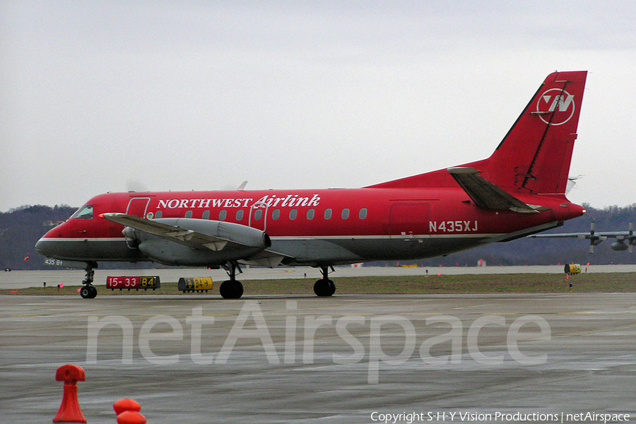 Northwest Airlink (Mesaba Airlines) SAAB 340B+ (N435XJ) | Photo 6959