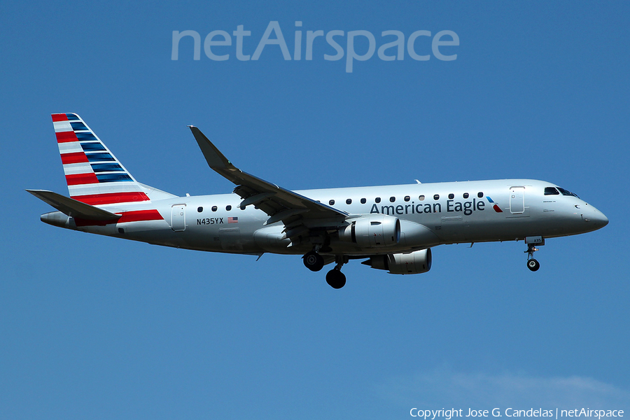 American Eagle (Republic Airlines) Embraer ERJ-175LR (ERJ-170-200LR) (N435YX) | Photo 75544