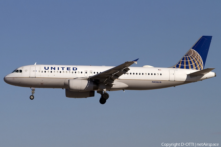 United Airlines Airbus A320-232 (N436UA) | Photo 465125