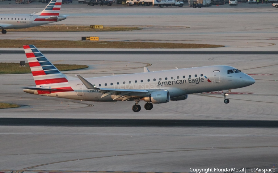 American Eagle (Republic Airlines) Embraer ERJ-175LR (ERJ-170-200LR) (N436YX) | Photo 586196