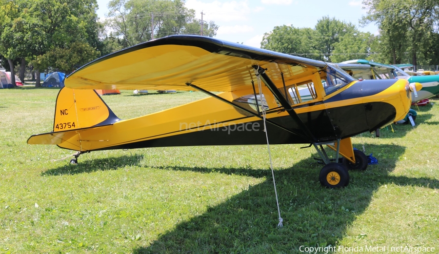 (Private) Taylorcraft BC-12D Twosome (N43754) | Photo 398931