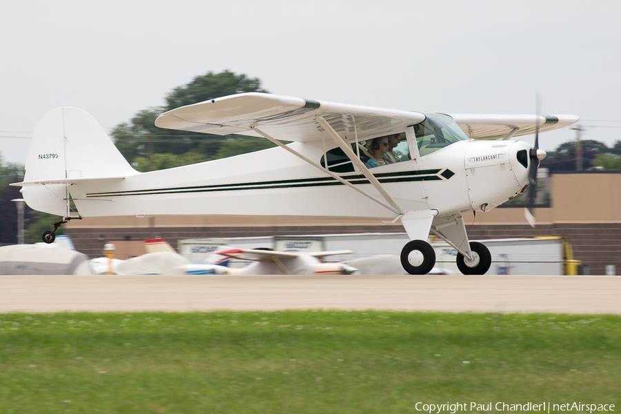 (Private) Taylorcraft BC-12D Twosome (N43795) | Photo 268060