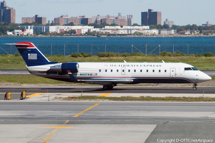 US Airways Express (Air Wisconsin) Bombardier CRJ-200LR (N437AW) | Photo 177875