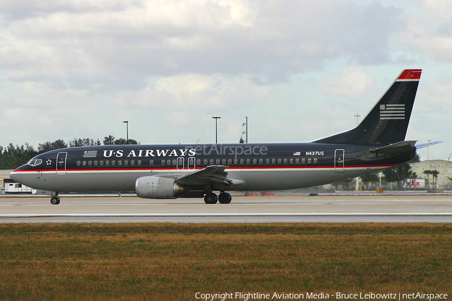 US Airways Boeing 737-4B7 (N437US) | Photo 180877