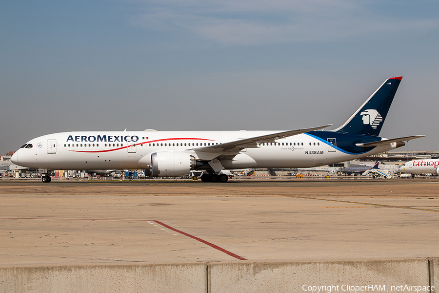 AeroMexico Boeing 787-9 Dreamliner (N438AM) | Photo 285386