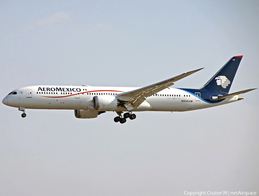 AeroMexico Boeing 787-9 Dreamliner (N438AM) | Photo 265302