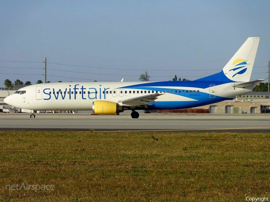 Swift Air Boeing 737-4B7 (N438US) | Photo 154386