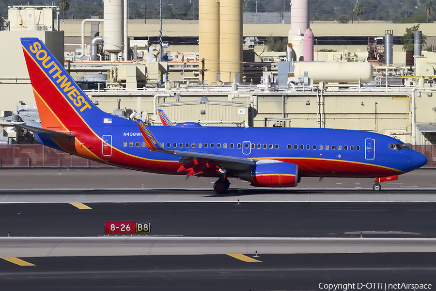 Southwest Airlines Boeing 737-7H4 (N438WN) | Photo 462447