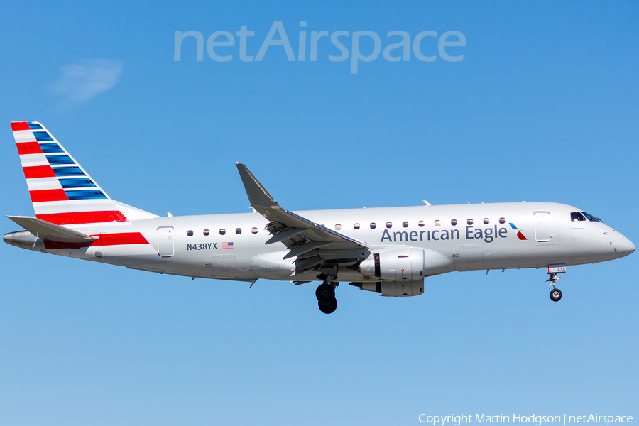 American Eagle (Republic Airlines) Embraer ERJ-175LR (ERJ-170-200LR) (N438YX) | Photo 97671