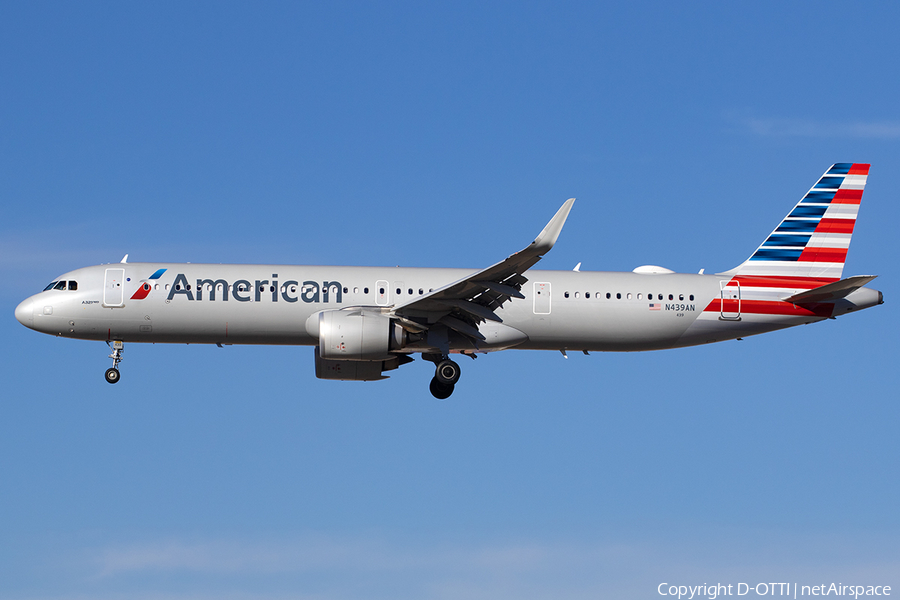 American Airlines Airbus A321-253NX (N439AN) | Photo 547808