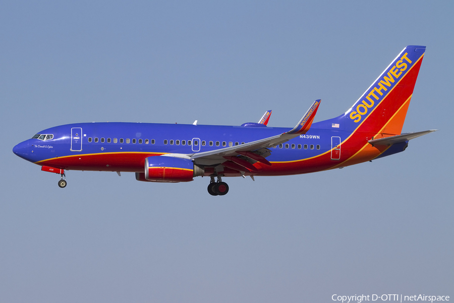 Southwest Airlines Boeing 737-7H4 (N439WN) | Photo 424442