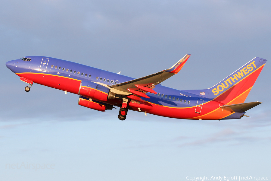 Southwest Airlines Boeing 737-7H4 (N440LV) | Photo 193037