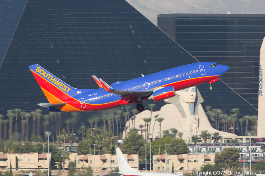 Southwest Airlines Boeing 737-7H4 (N440LV) | Photo 86411
