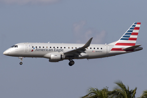 American Eagle (Republic) Embraer ERJ-175LR (ERJ-170-200LR) (N440YX) at  Miami - International, United States