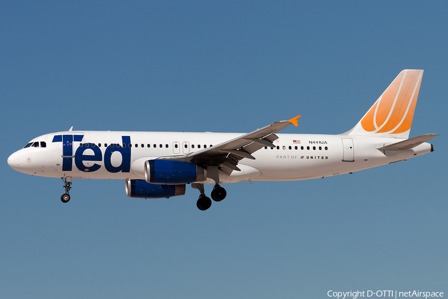 Ted Airbus A320-232 (N441UA) | Photo 180649