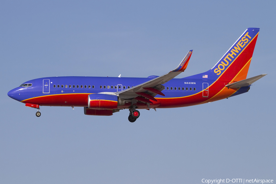 Southwest Airlines Boeing 737-7H4 (N441WN) | Photo 425011