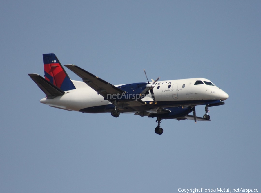 Delta Connection (Mesaba Airlines) SAAB 340B+ (N441XJ) | Photo 300449
