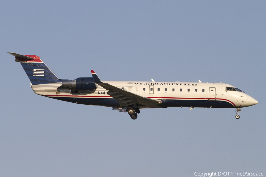 US Airways Express (Air Wisconsin) Bombardier CRJ-200LR (N441ZW) | Photo 440703