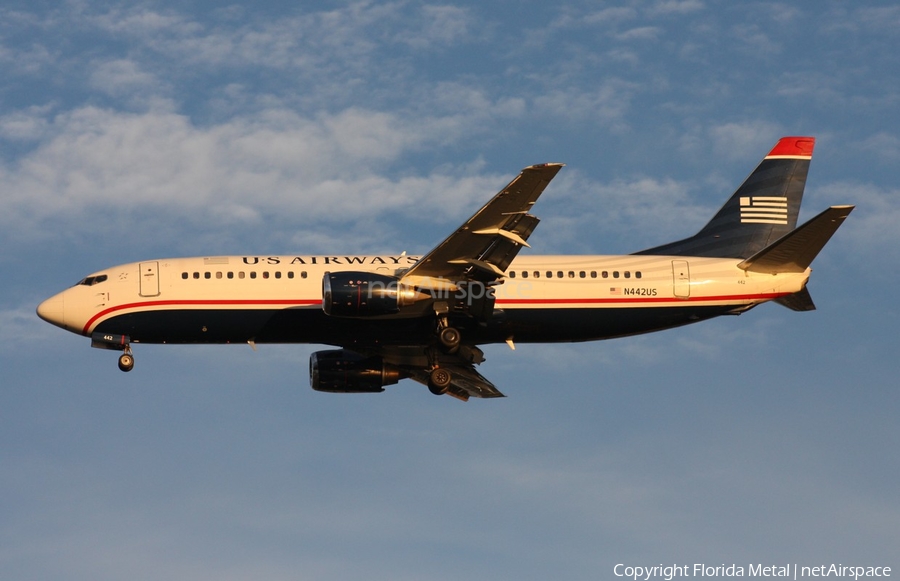 US Airways Boeing 737-4B7 (N442US) | Photo 337275