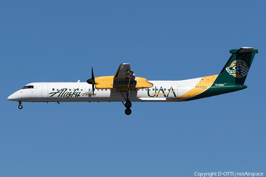 Alaska Airlines (Horizon) Bombardier DHC-8-402Q (N443QX) | Photo 178070