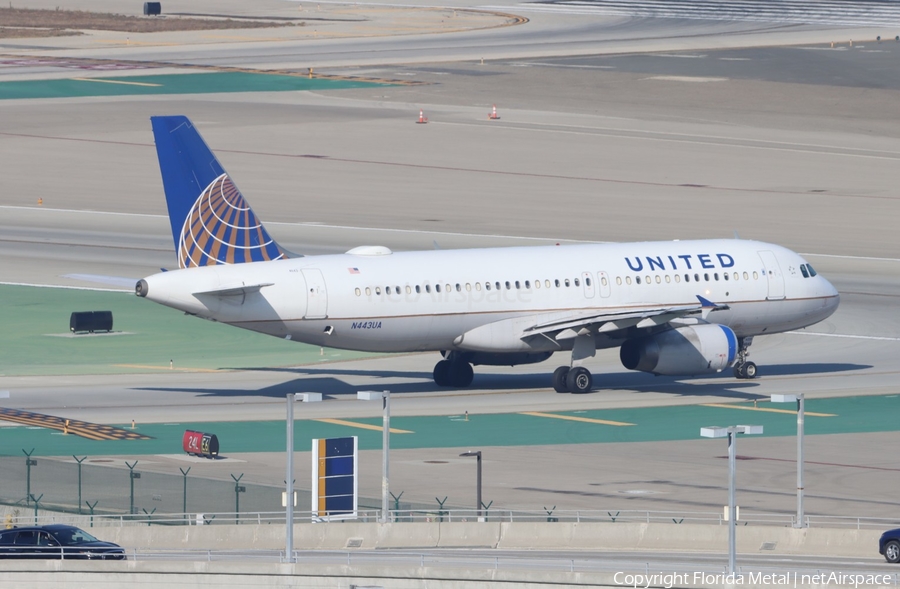 United Airlines Airbus A320-232 (N443UA) | Photo 666121