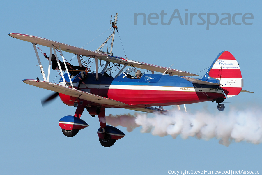 (Private) Boeing Stearman A75N1 (N4442N) | Photo 182601