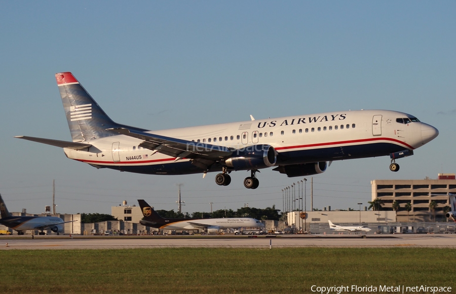 US Airways Boeing 737-4B7 (N444US) | Photo 300452