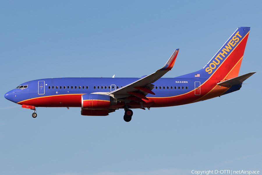 Southwest Airlines Boeing 737-7H4 (N444WN) | Photo 145227