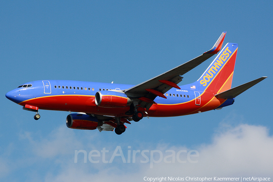 Southwest Airlines Boeing 737-7H4 (N444WN) | Photo 126998