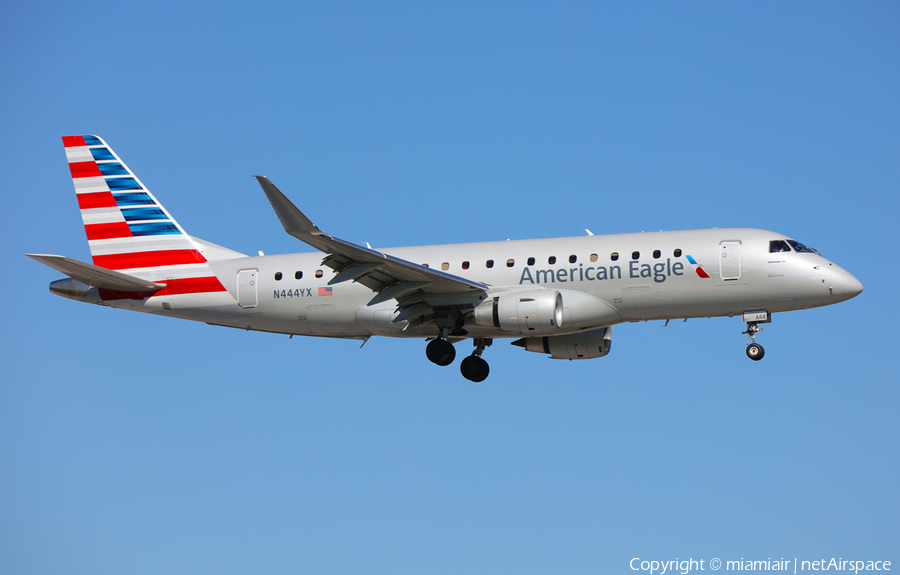 American Eagle (Republic Airlines) Embraer ERJ-175LR (ERJ-170-200LR) (N444YX) | Photo 95992
