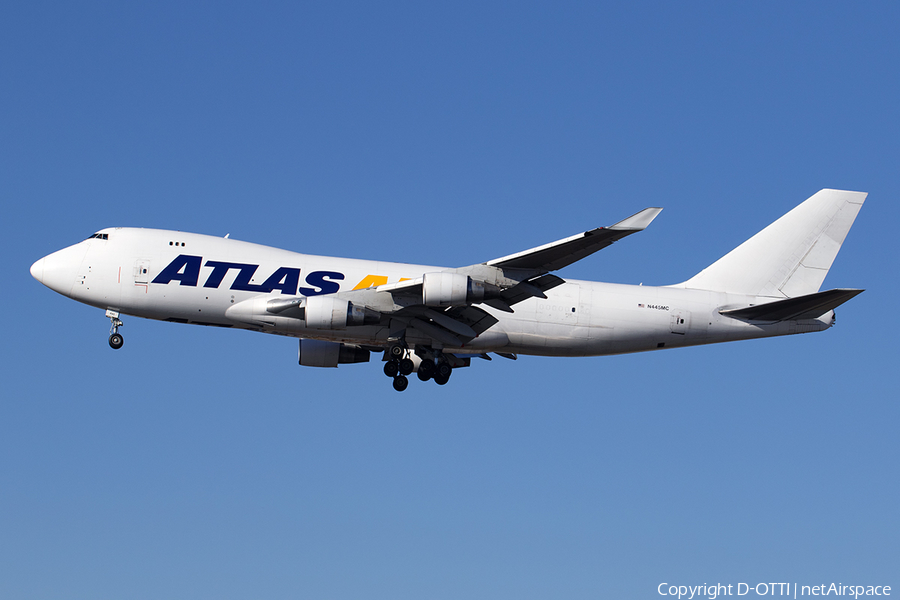 Atlas Air Boeing 747-4B5(ERF) (N445MC) | Photo 540160