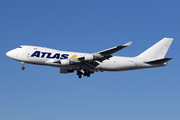 Atlas Air Boeing 747-4B5(ERF) (N445MC) at  Los Angeles - International, United States