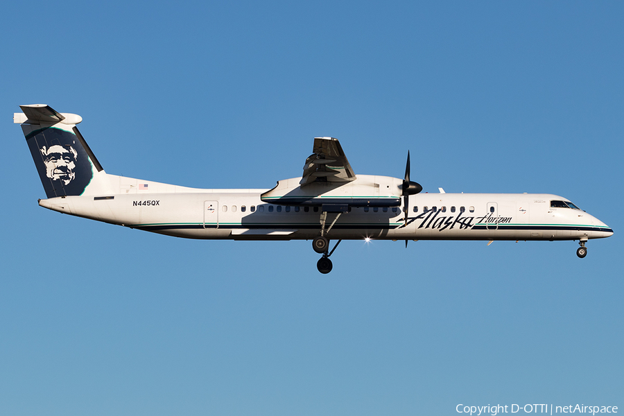 Alaska Airlines (Horizon) Bombardier DHC-8-402Q (N445QX) | Photo 180258