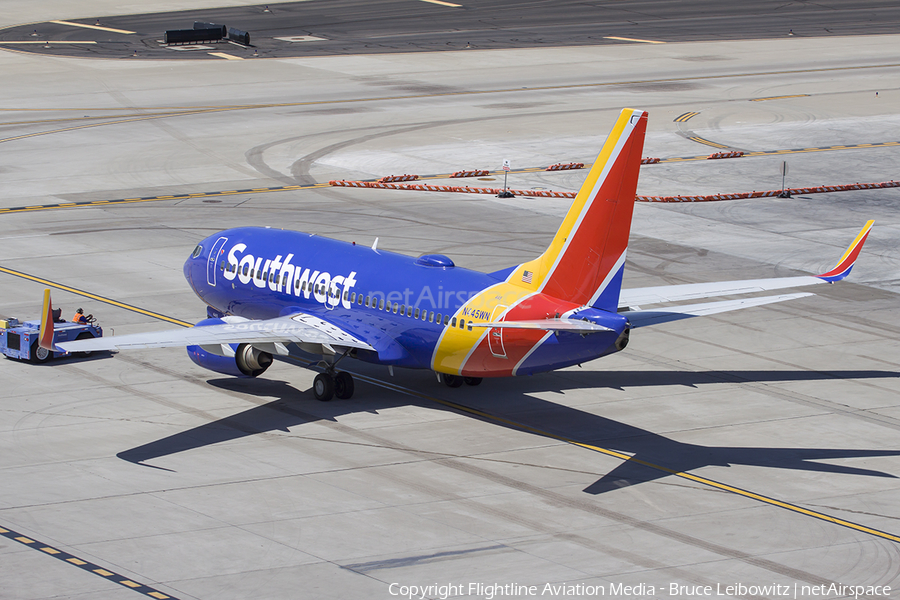 Southwest Airlines Boeing 737-7H4 (N445WN) | Photo 521715