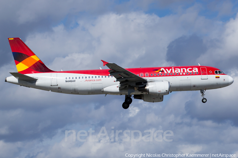 Avianca Airbus A320-214 (N446AV) | Photo 122329