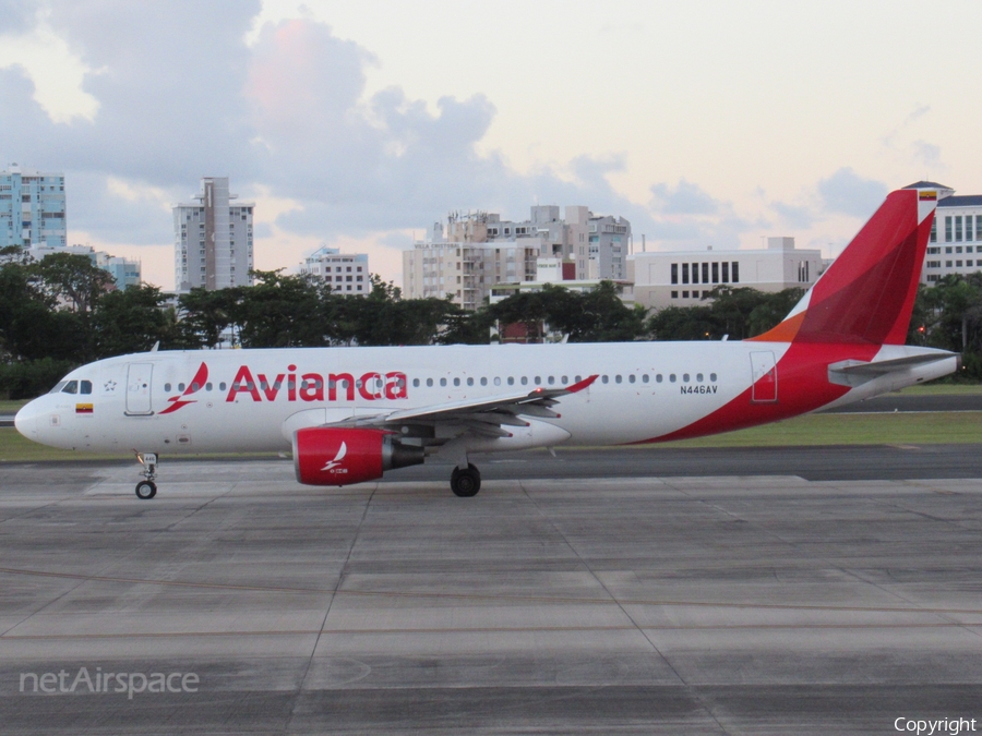 Avianca Airbus A320-214 (N446AV) | Photo 285704
