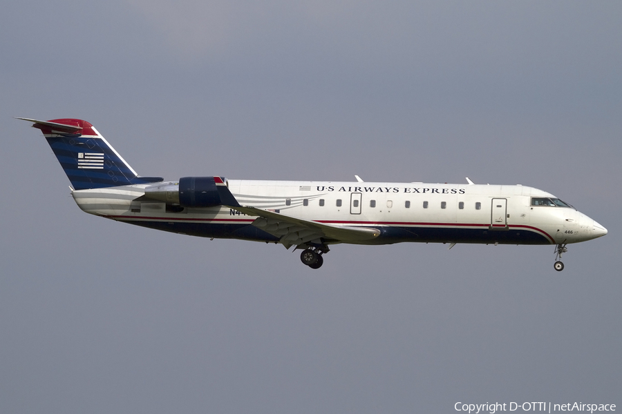 US Airways Express (Air Wisconsin) Bombardier CRJ-200LR (N446AW) | Photo 442266