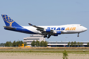 Atlas Air Boeing 747-4B5(ERF) (N446MC) at  Amsterdam - Schiphol, Netherlands