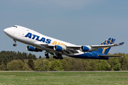 Atlas Air Boeing 747-4B5(ERF) (N446MC) at  Frankfurt - Hahn, Germany