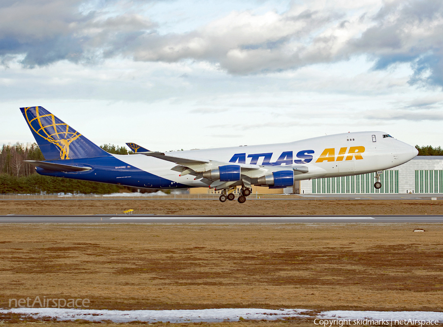 Atlas Air Boeing 747-4B5(ERF) (N446MC) | Photo 240317